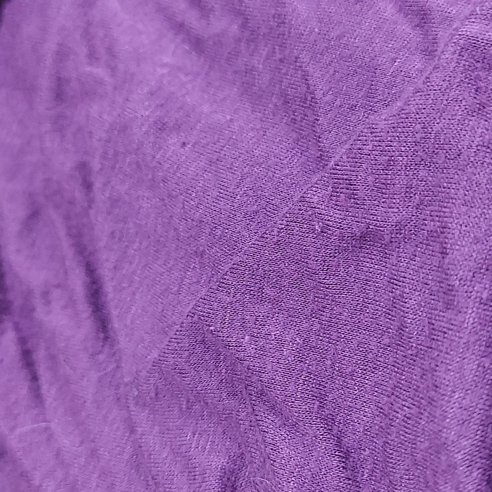 Studio y maurices one shoulder purple stretchy top - S - Picture 4 of 7
